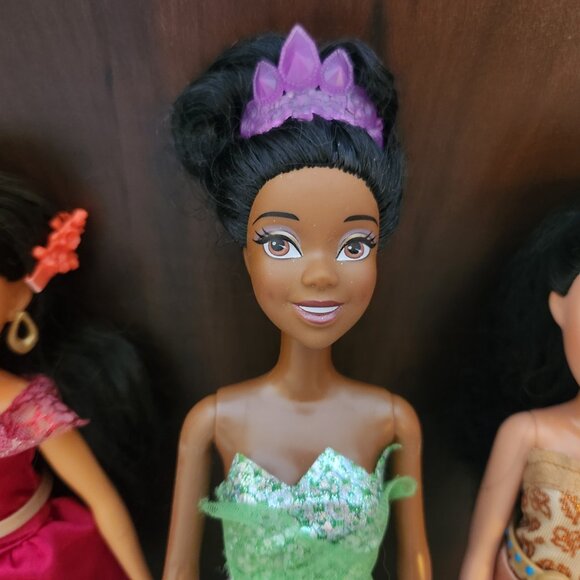 👑 Disney Princess 11” Doll Lot – Tiana, Elena of Avalor & Pocahontas! 👑 - Picture 5 of 7